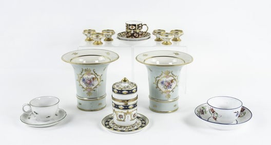 Royal Crown Derby, Limoges, New Hall, Etc.