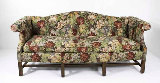 Chinese Chippendale Style Sofa