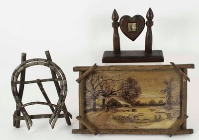 Three Folk Art Items