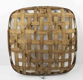 Large South Carolina Tobacco Basket