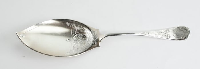 Tiffany Art Nouveau Sterling Ice Cream Server