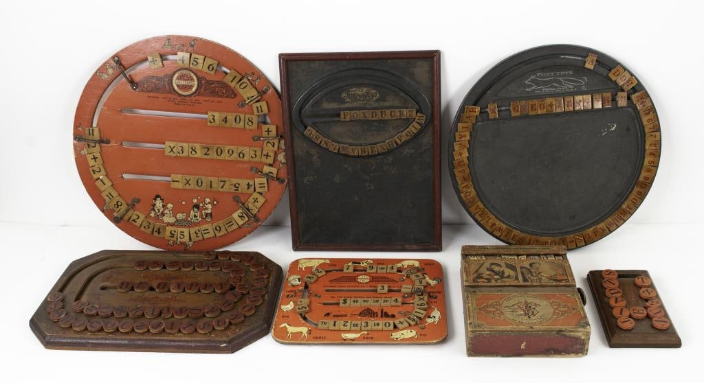 Antique ABC Spelling & Educational Toys (1 of 9)