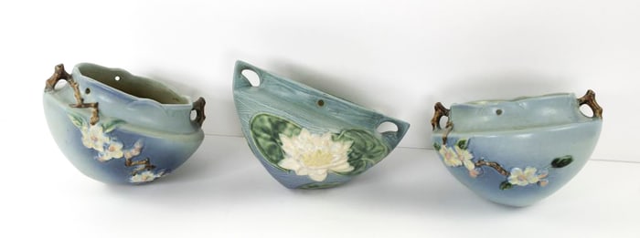 Roseville Apple Blossom, Water Lily Hanging