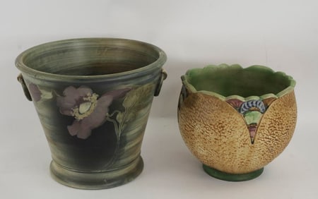 Weller Pottery Copra & Patra Jardinieres