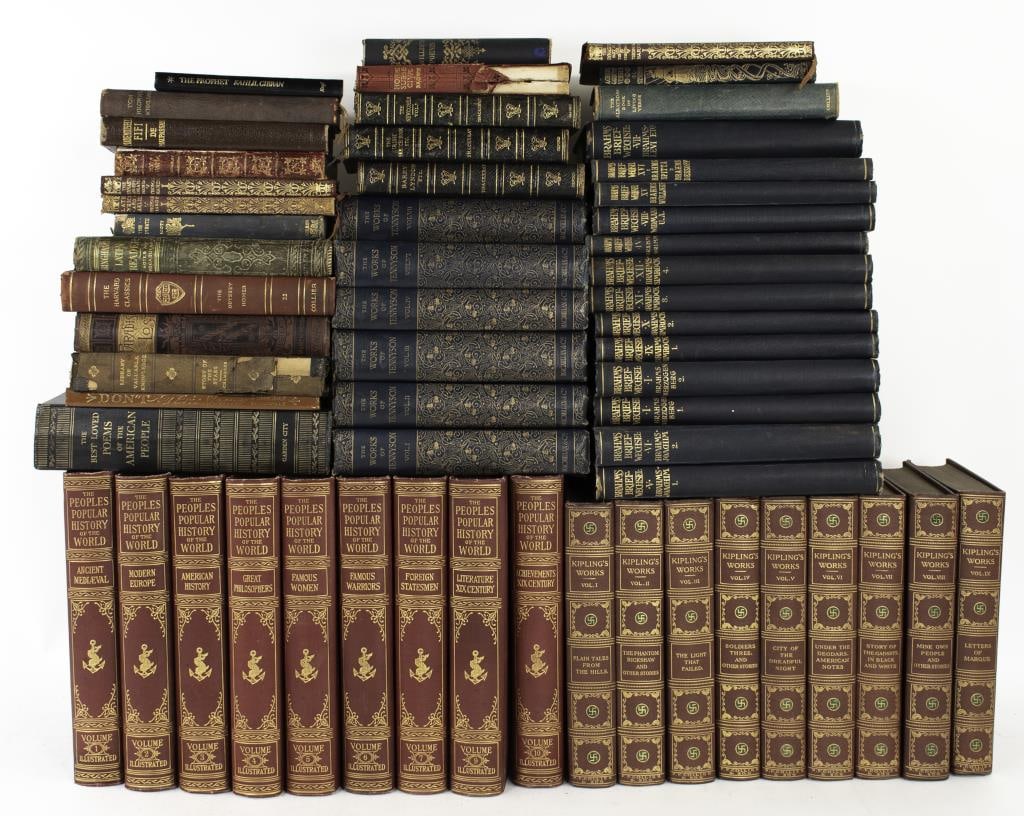 Kipling, Tennyson, Thackeray, Other Books (1 of 6)