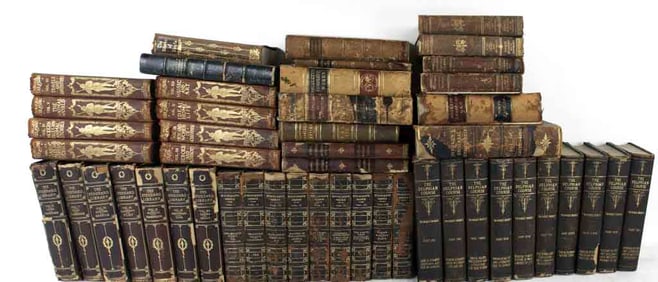 4 Sets & Other Leatherbound Books