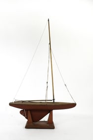 Vintage Hand Built Pond Boat