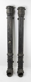 Pr. of Savannah Style Decorative Down Spouts