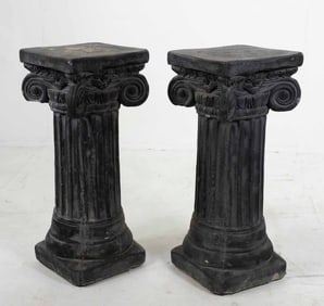 Pr. Cast Concrete Garden Column Pedestals