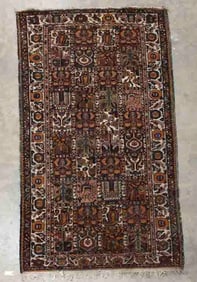 Bakhtiari Carpet, 10'L x 5'3"W