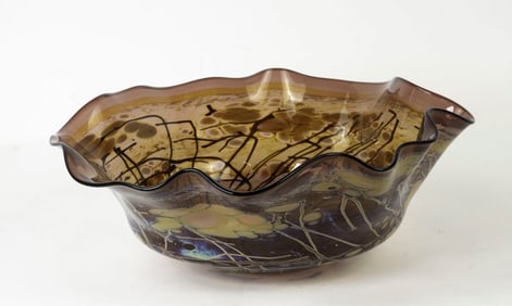 Paul Bendzunas (Georgia, b. 1951) Art Glass Bowl