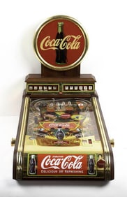 Coca-Cola Table Top Pinball Machine