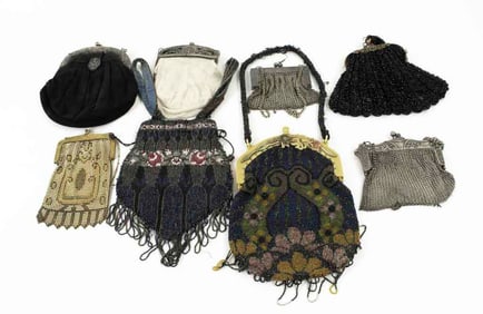8 Art Deco & Other Vintage Purses