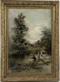 19th Century British School, Oil on Canvas