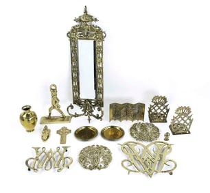 Lot of Miscellaneous Brass Items