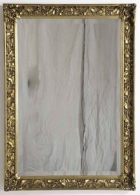 Rectangular Gilt Wood Mirror