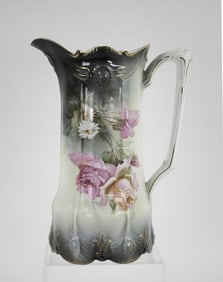 R. S. Prussia Porcelain Pitcher