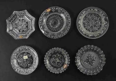 Lee/Rose 76, 78, 108, 130, 269-D, 148A Cup Plates
