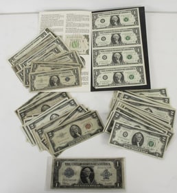 Group of Notes & Silver Certificates