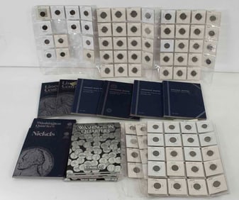Indian Head Pennies, Buffalo Nickels, Quarters, +
