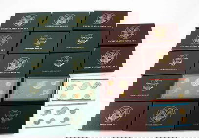 18 Assorted Coin Sets