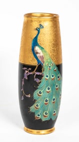 Pickard Vase with Peacock