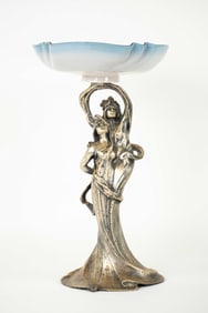 Art Nouveau Figural Centerpiece