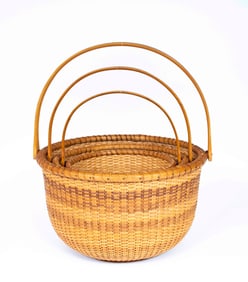 Set of 3 Nantucket Graduated Nesting Baskets