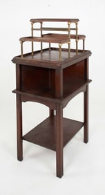 Abercrombie & Fitch Mahogany, Brass Display Stand