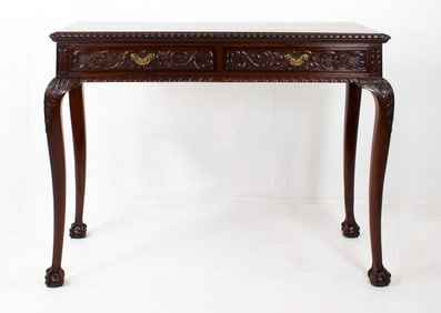 English Mahogany Chippendale Style Server