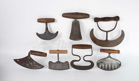 Lot of Early Food Choppers