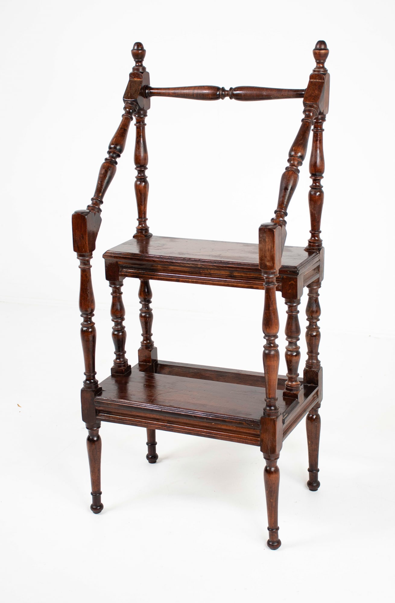 Set of Regency Style Library Steps (1 of 8)