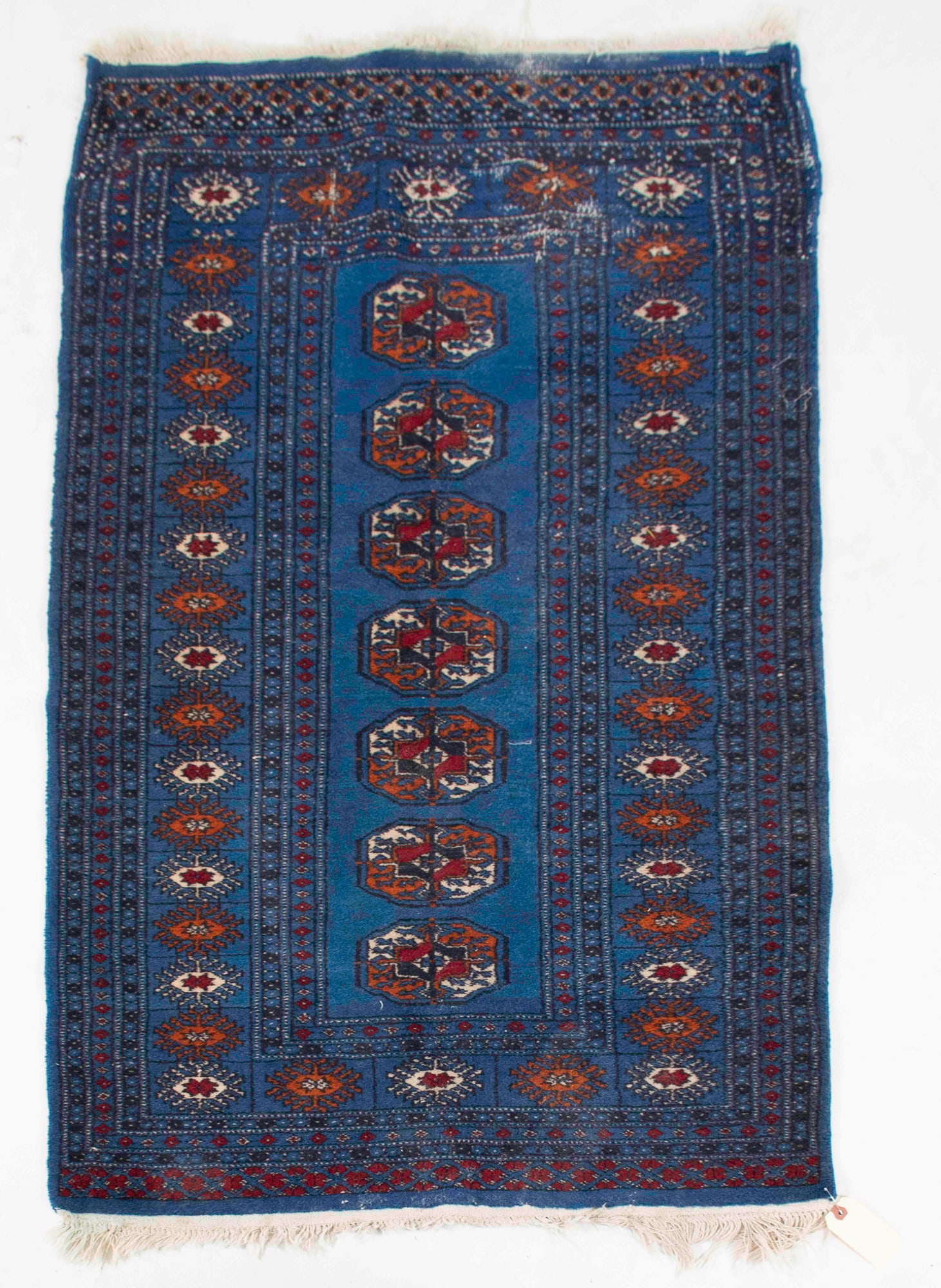 Persian Bokhara Rug, 2'8"W, 4'3"L (1 of 4)