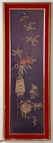 Chinese Forbidden Stitch Embroidery Panel