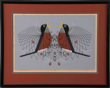 Charley Harper (American, 1922-2007) Serigraph