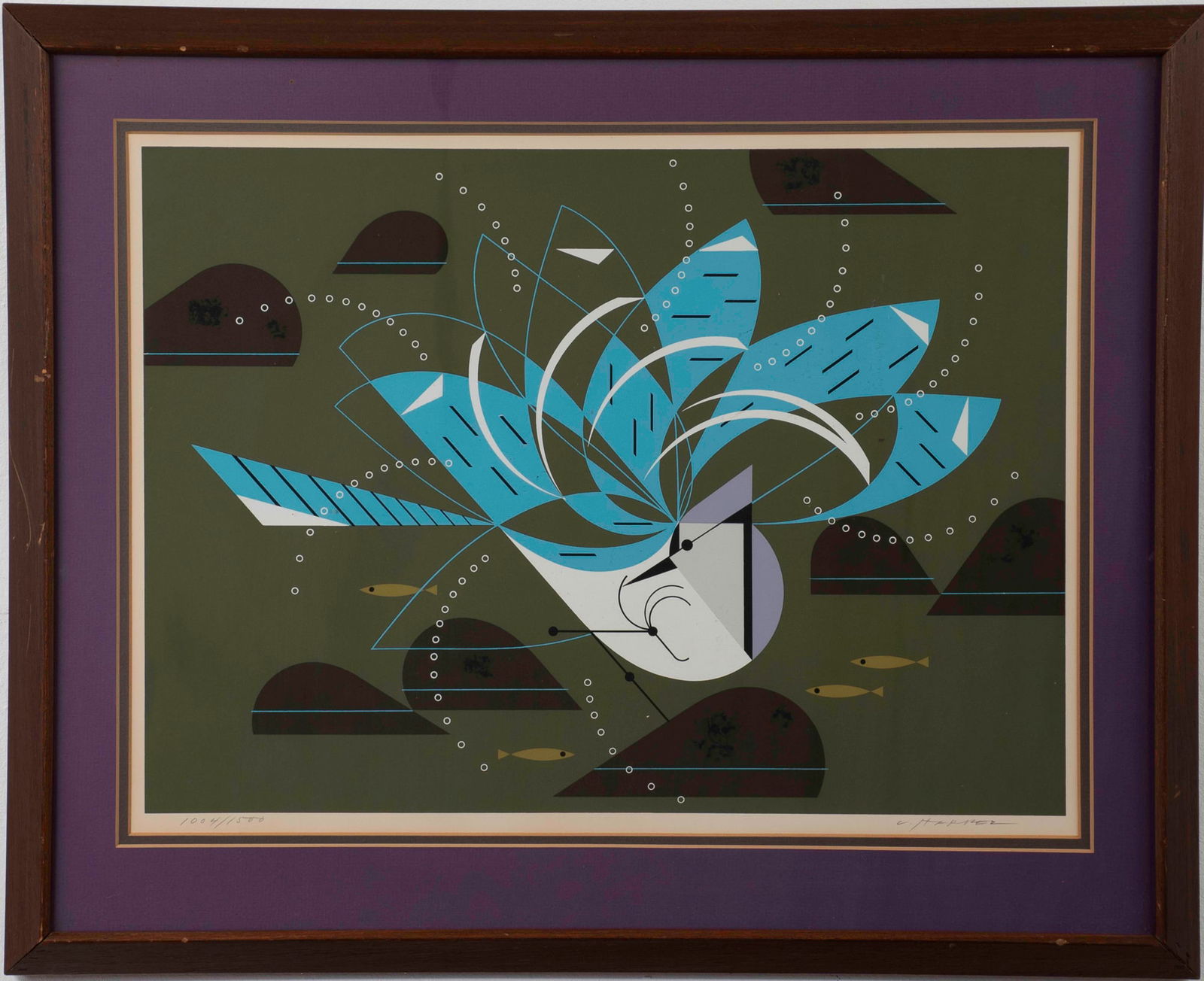 Charley Harper (American, 1922-2007) Serigraph (1 of 4)
