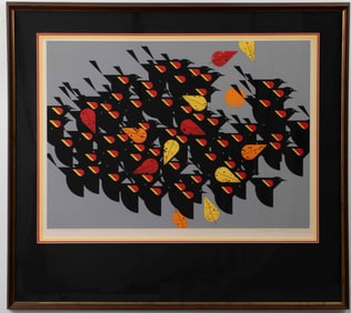 Charley Harper (American, 1922-2007) Serigraph
