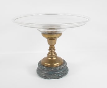 Dated 1872 Large Compote Centerpiece
