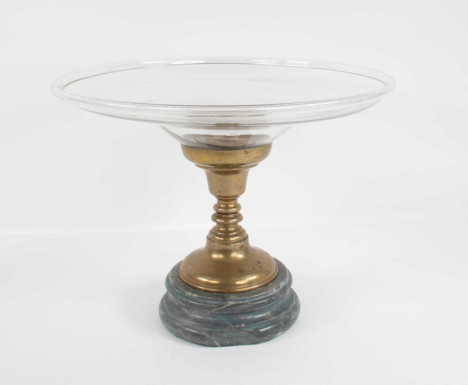 Dated 1872 Large Compote Centerpiece (1 of 8)