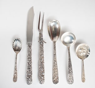 S. Kirk & Son Sterling Repousse Serving Pieces