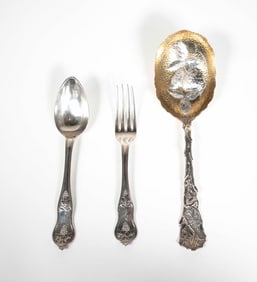 3 Pcs. Coin Silver & Sterling