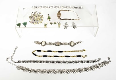 Weiss Parure, Gruen Watch, Other Costume Jewelry