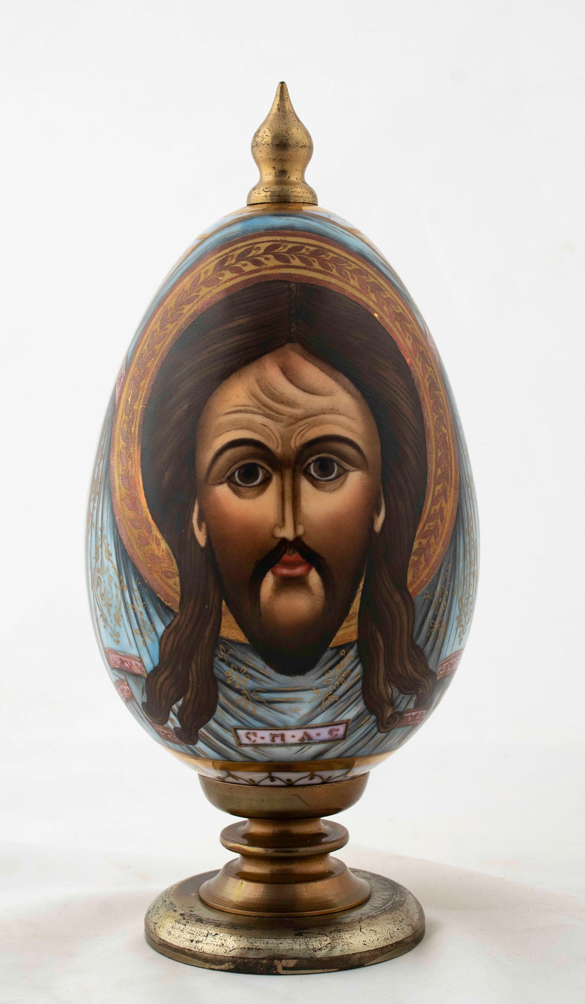 Russian Hand Painted Porcelain Easter Egg (1 of 9)