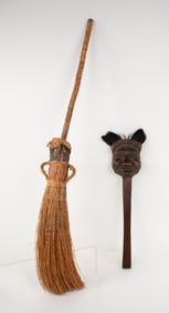 Mammy & Golliwog Hearth Brooms