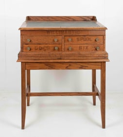 Country Store Willimantic Spool Cabinet Desk