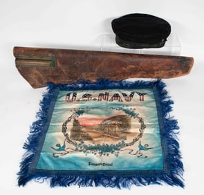 US M1 Garand Jeep Scabbard, USS Jacob Jones Beret