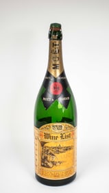 Steak and Ale, Moet & Chandon Display Bottle