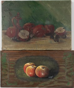 Two Apple Still Lifes