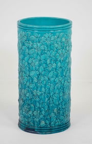 Burmantofts Faience Umbrella Stand
