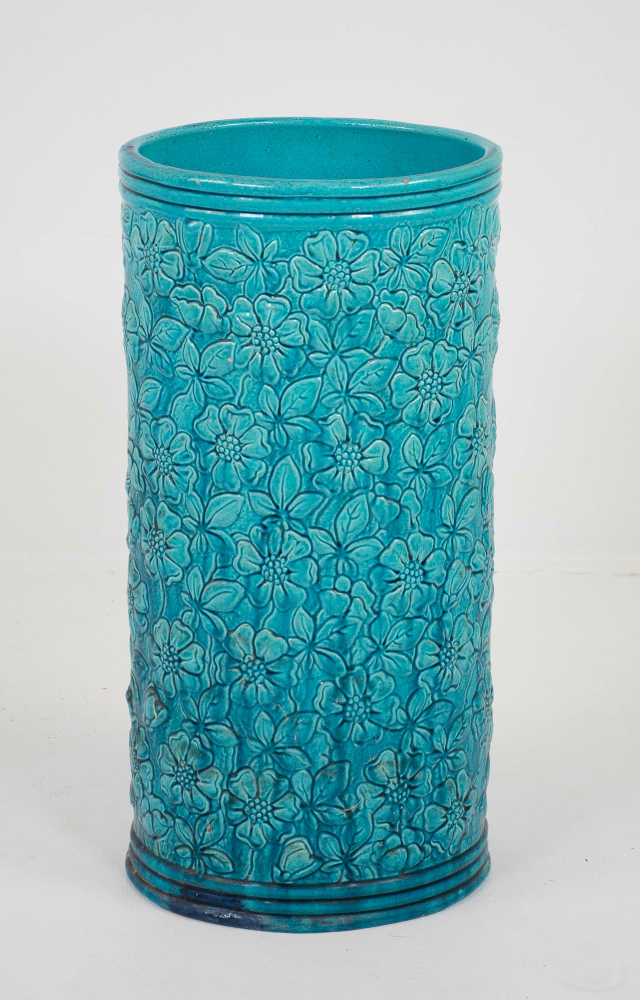 Burmantofts Faience Umbrella Stand (1 of 9)